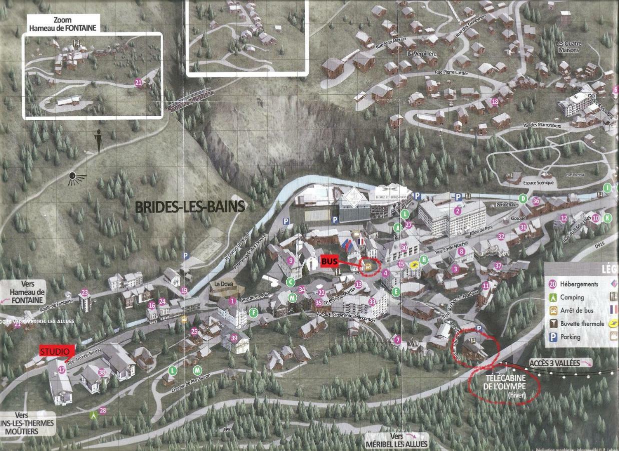 Cybele 4 Antonia Apartman Brides-les-Bains Kültér fotó